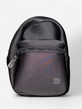 all in motion Black Neoprene Mini Backpack Pouch